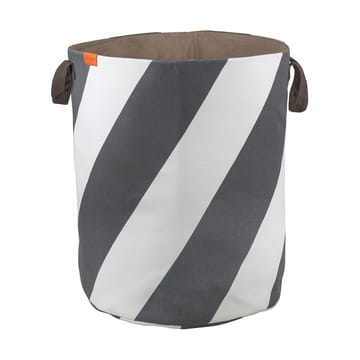 Διαγώνιο καλάθι για ρούχα Ø40x50 cm - Dark grey-off-white - Mette Ditmer
