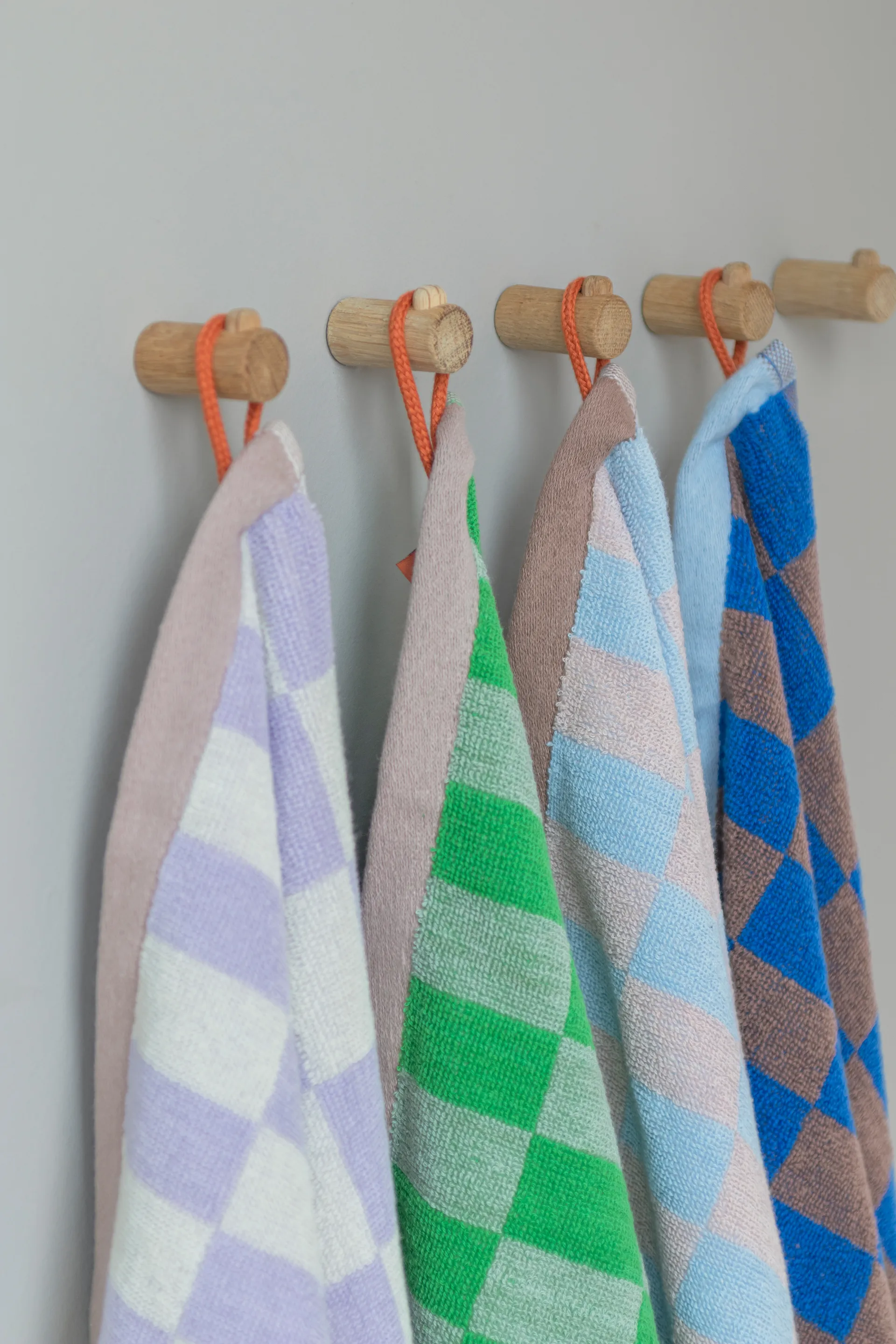 Ρετρό πετσέτα επισκεπτών 40x55 cm 2 τεμάχια, Cobalt Mette Ditmer