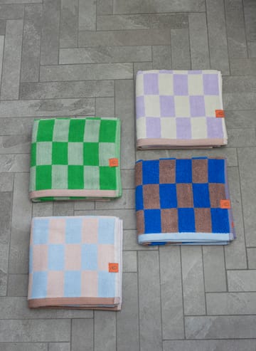 Ρετρό πετσέτα 50x90 εκ - Classic green - Mette Ditmer