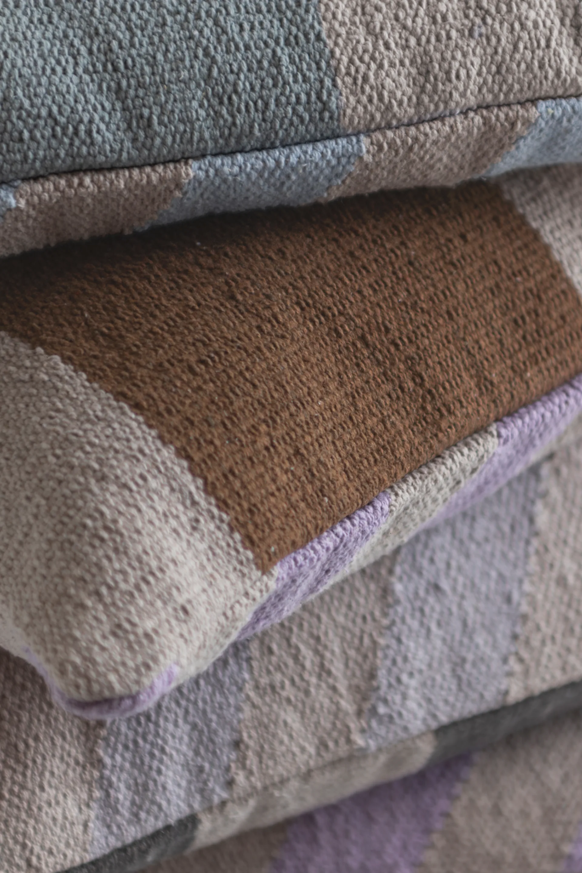 Μαξιλαροθήκη Across kelim, Light lilac, 40x60 cm Mette Ditmer