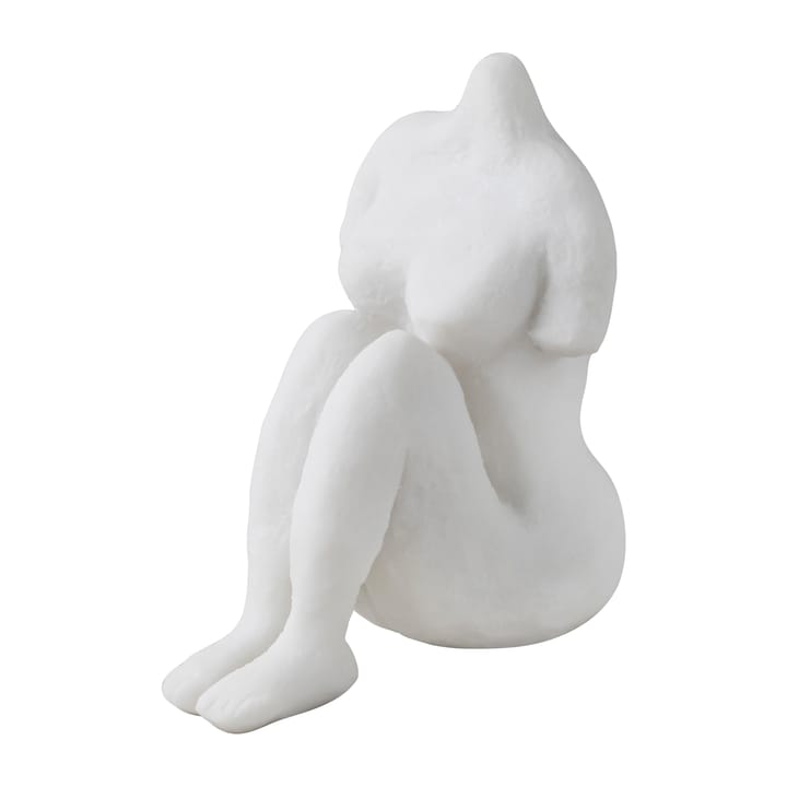 Art piece καθιστή γυναίκα 14 cm - Υπόλευκο - Mette Ditmer
