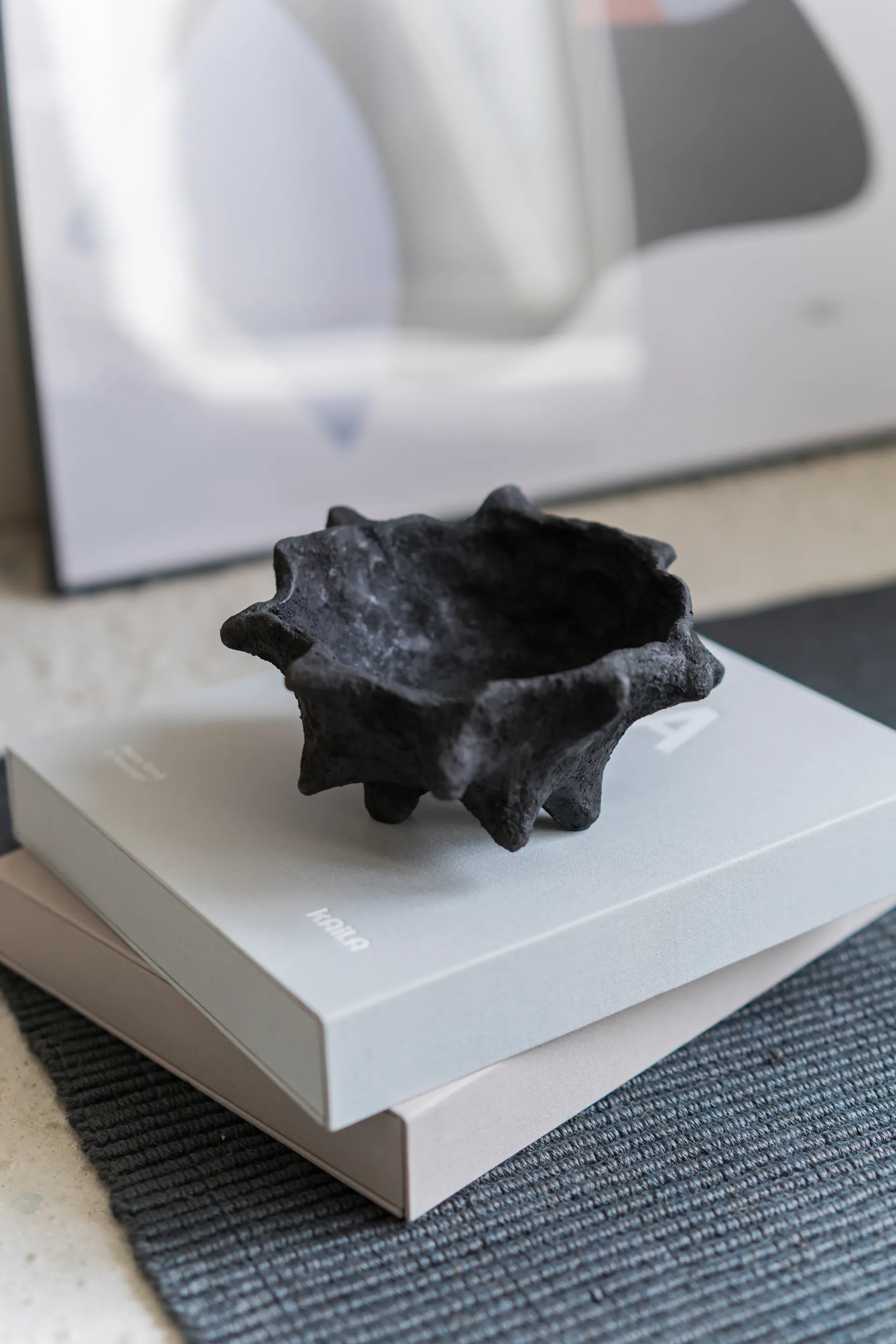 Art piece καστανιά Ø20 cm, Μαύρο Mette Ditmer