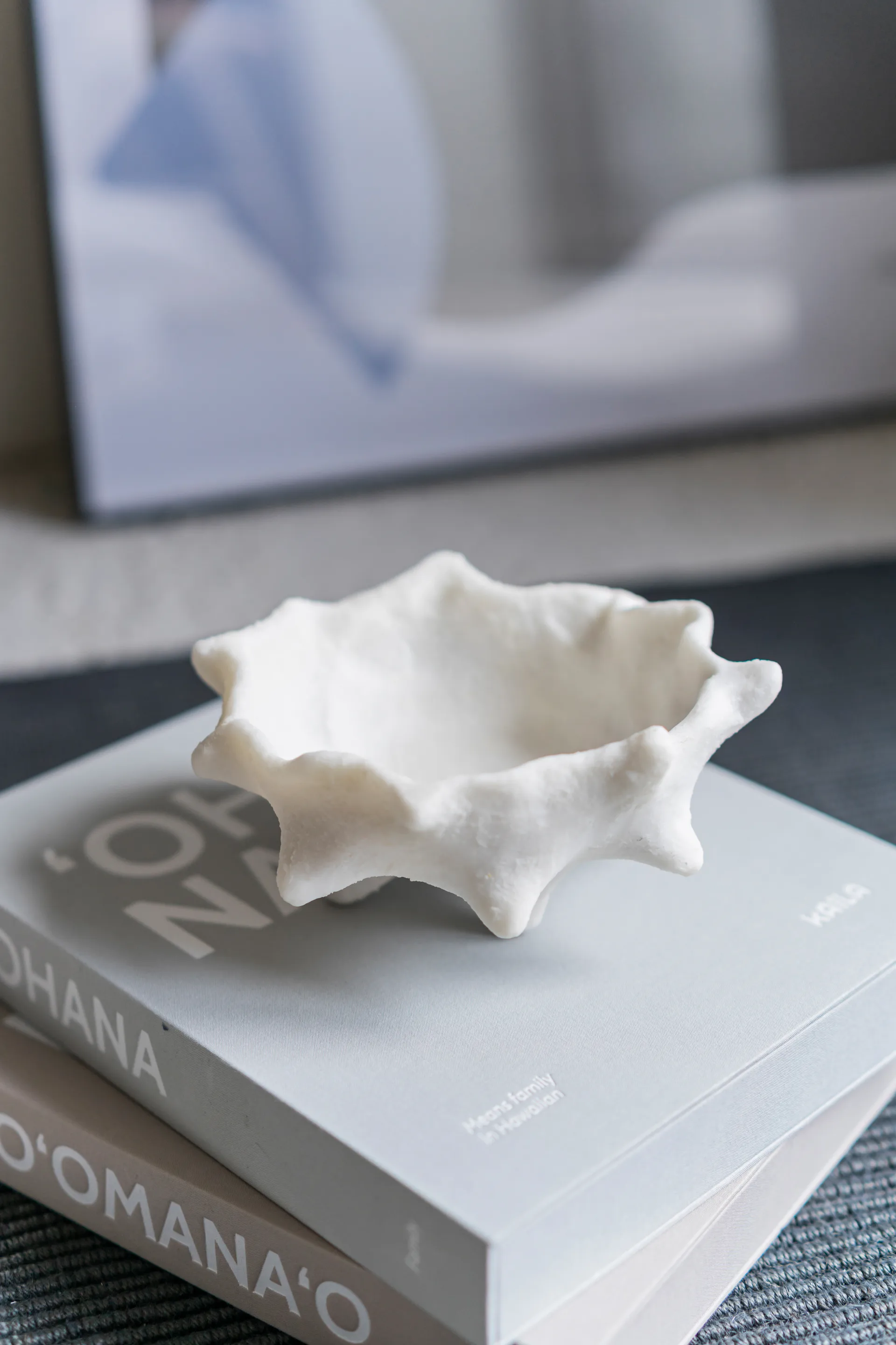 Art piece καστανιά Ø20 cm, Υπόλευκο Mette Ditmer