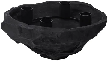 Κηροπήγιο Art Piece Ø23 cm - Black - Mette Ditmer
