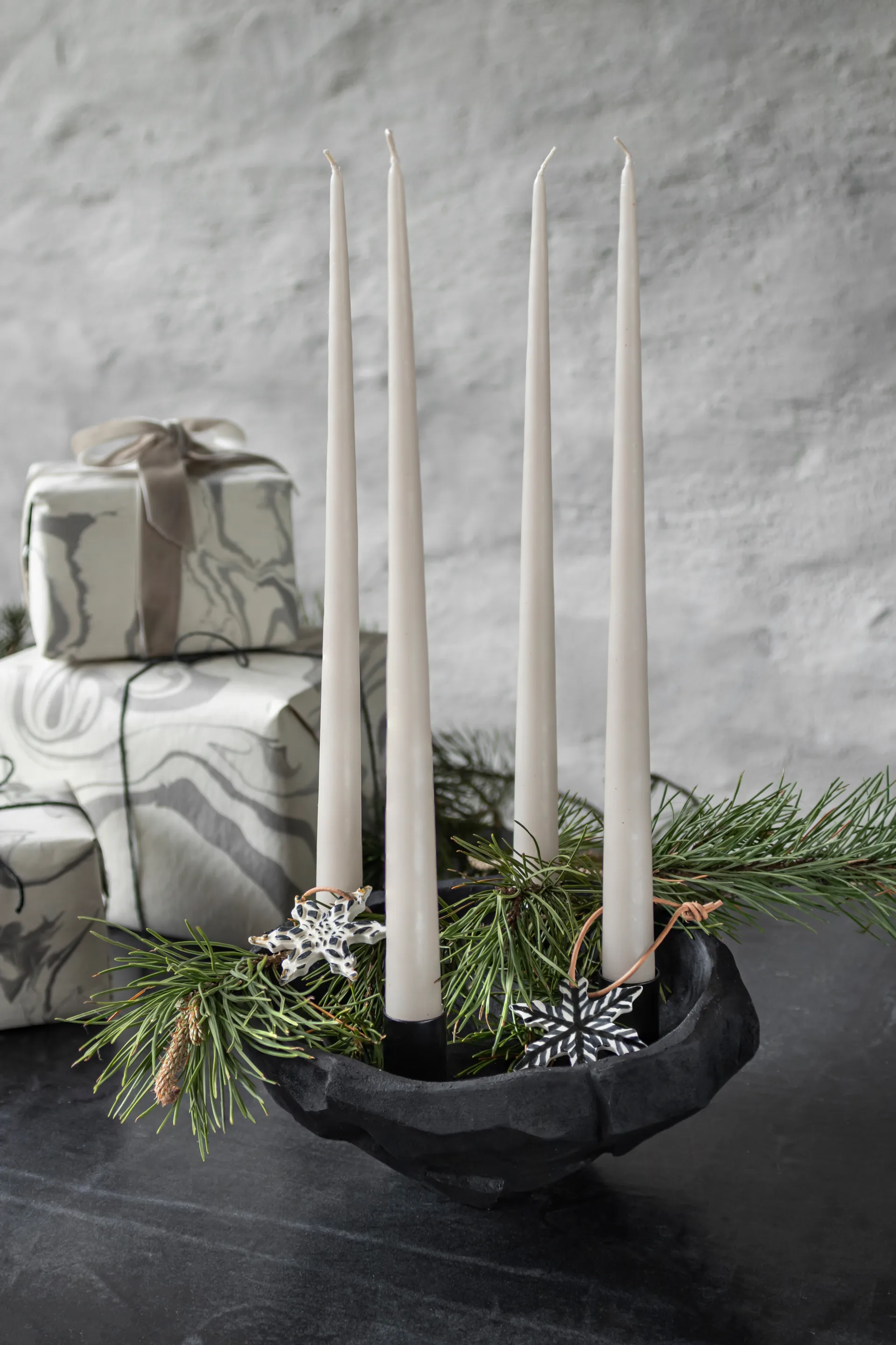 Κηροπήγιο Art Piece Ø23 cm, Black Mette Ditmer