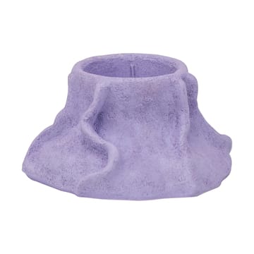 Κηροπήγιο Art Piece lava Ø12.5 cm - Ανοιχτό μοβ - Mette Ditmer