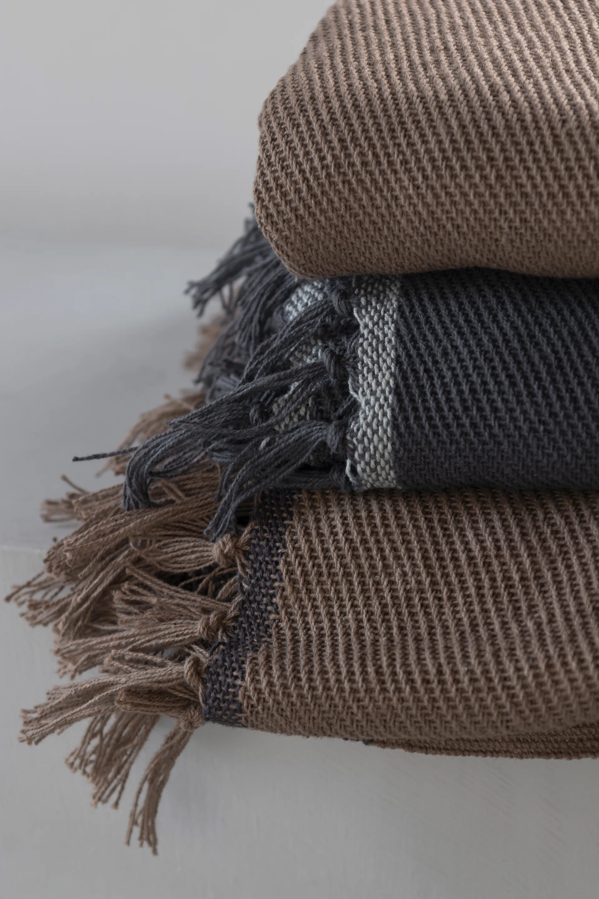 Bohemia κουβέρτα 125x180 cm, Anthracite Mette Ditmer