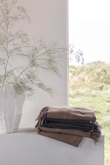 Bohemia κουβέρτα 125x180 cm - Taupe - Mette Ditmer