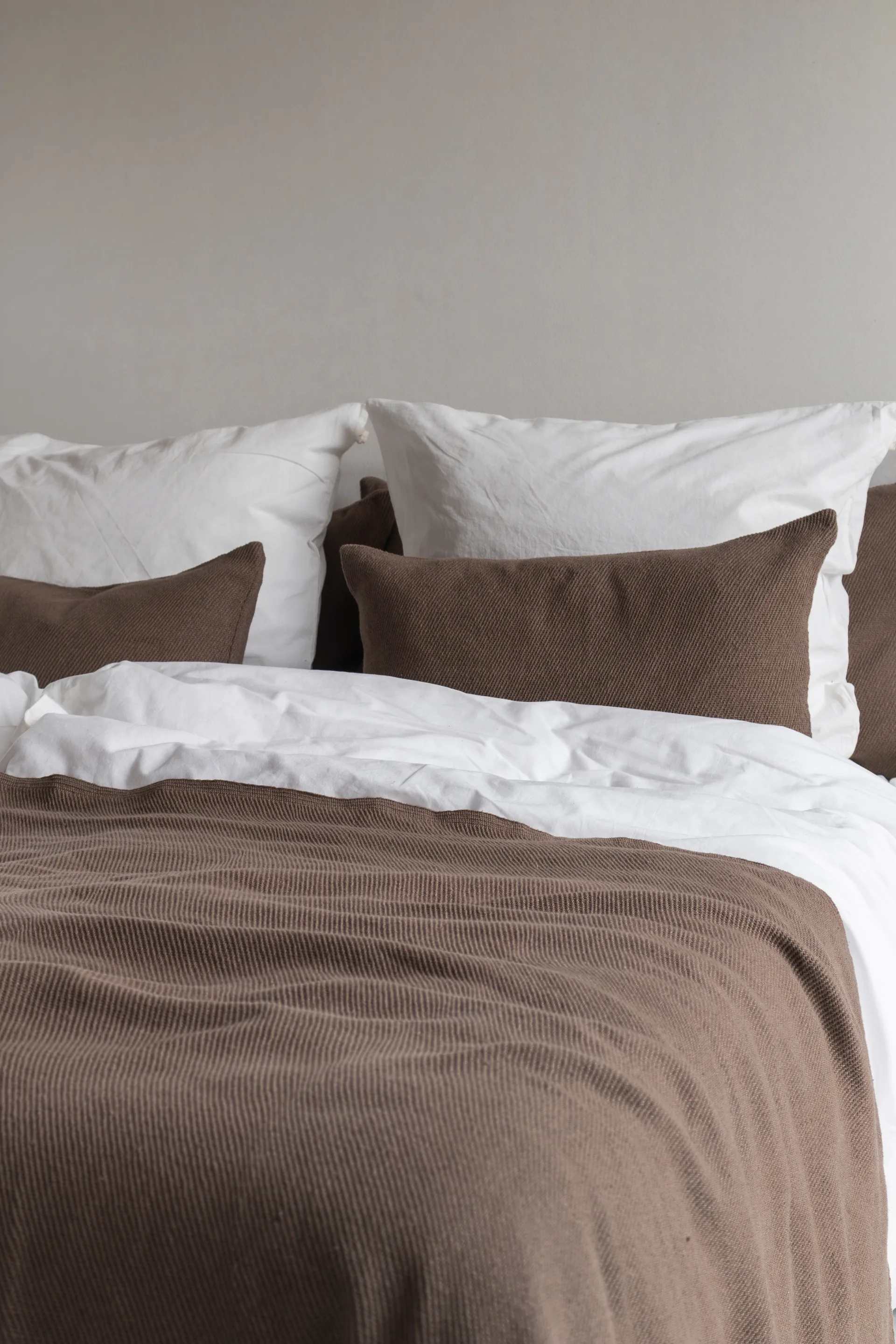 Κουβέρτα Bohemia, Taupe, 250x250 cm Mette Ditmer