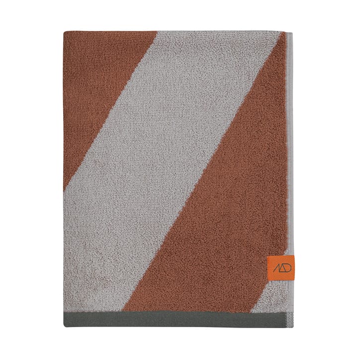 Diagonal πετσέτα επισκεπτών 40x55 cm 2-pack - Brick - Mette Ditmer