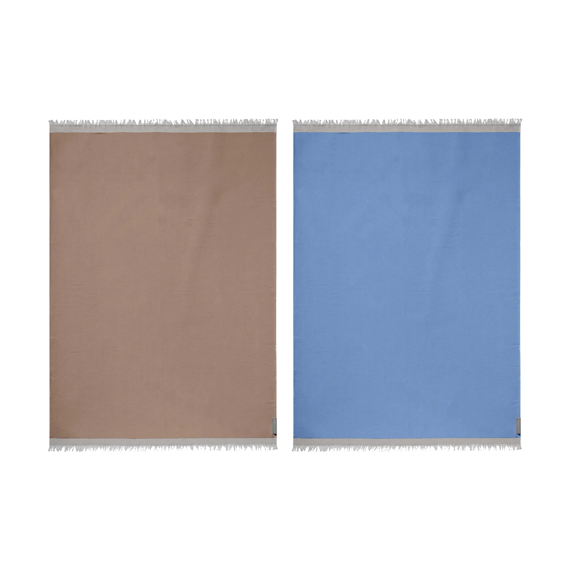 Duet ριχτάρι, Beige-Blue (μπεζ-μπλε), 130x175 εκ. Mette Ditmer