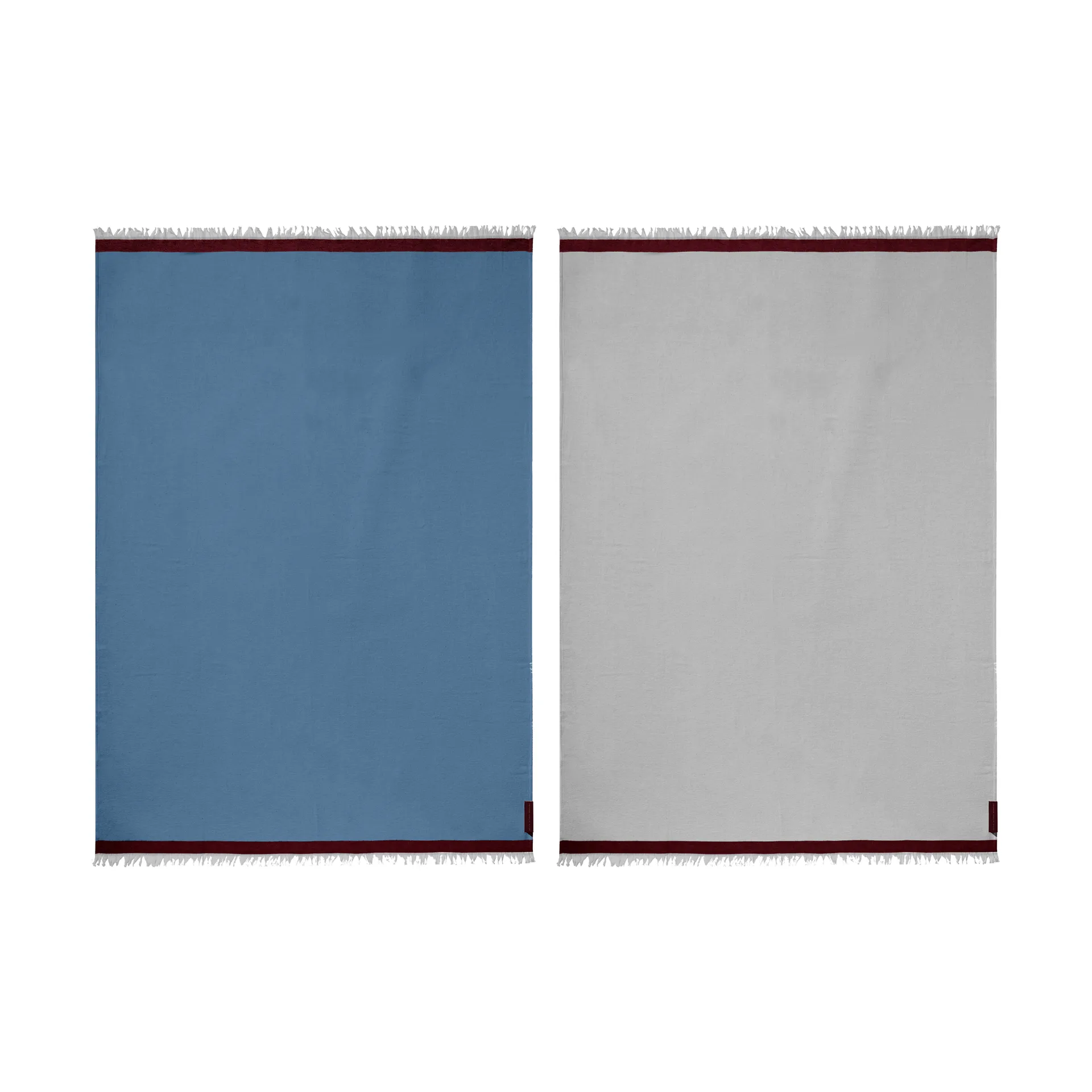 Duet ριχτάρι, Blue-Beige (μπλε-μπεζ), 130x175 εκ. Mette Ditmer