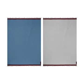 Duet ριχτάρι - Blue-Beige (μπλε-μπεζ), 130x175 εκ. - Mette Ditmer