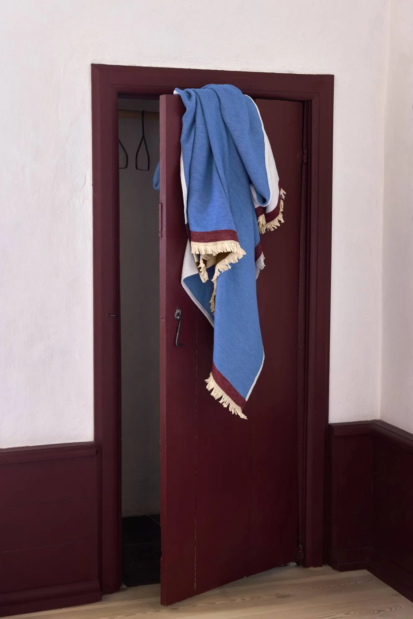 Duet ριχτάρι, Blue-Beige (μπλε-μπεζ), 130x175 εκ. Mette Ditmer