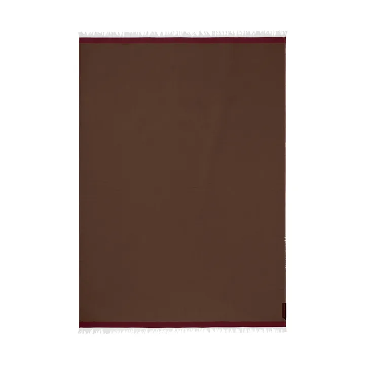 Duet ριχτάρι - Brown-Beige (καφέ-μπεζ), 130x175 εκ. - Mette Ditmer