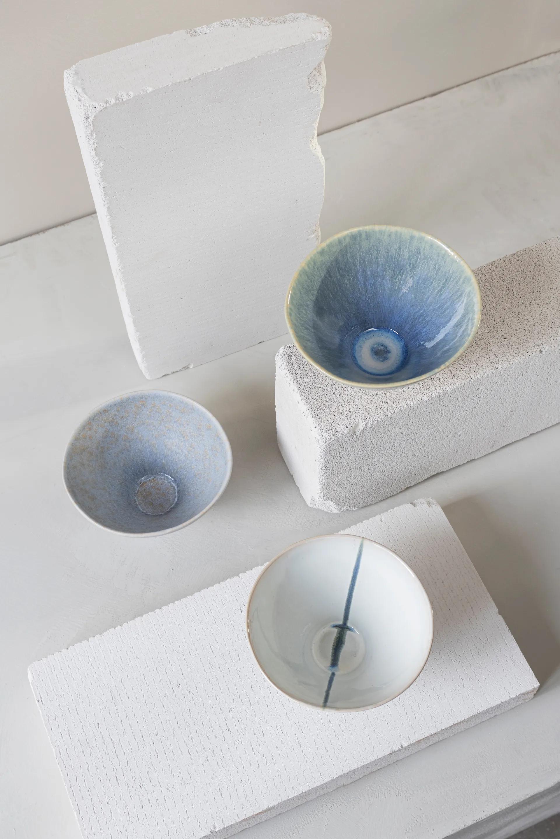 Elements μπολ medium Ø15,5 cm 3 τεμάχια, Blue Mette Ditmer