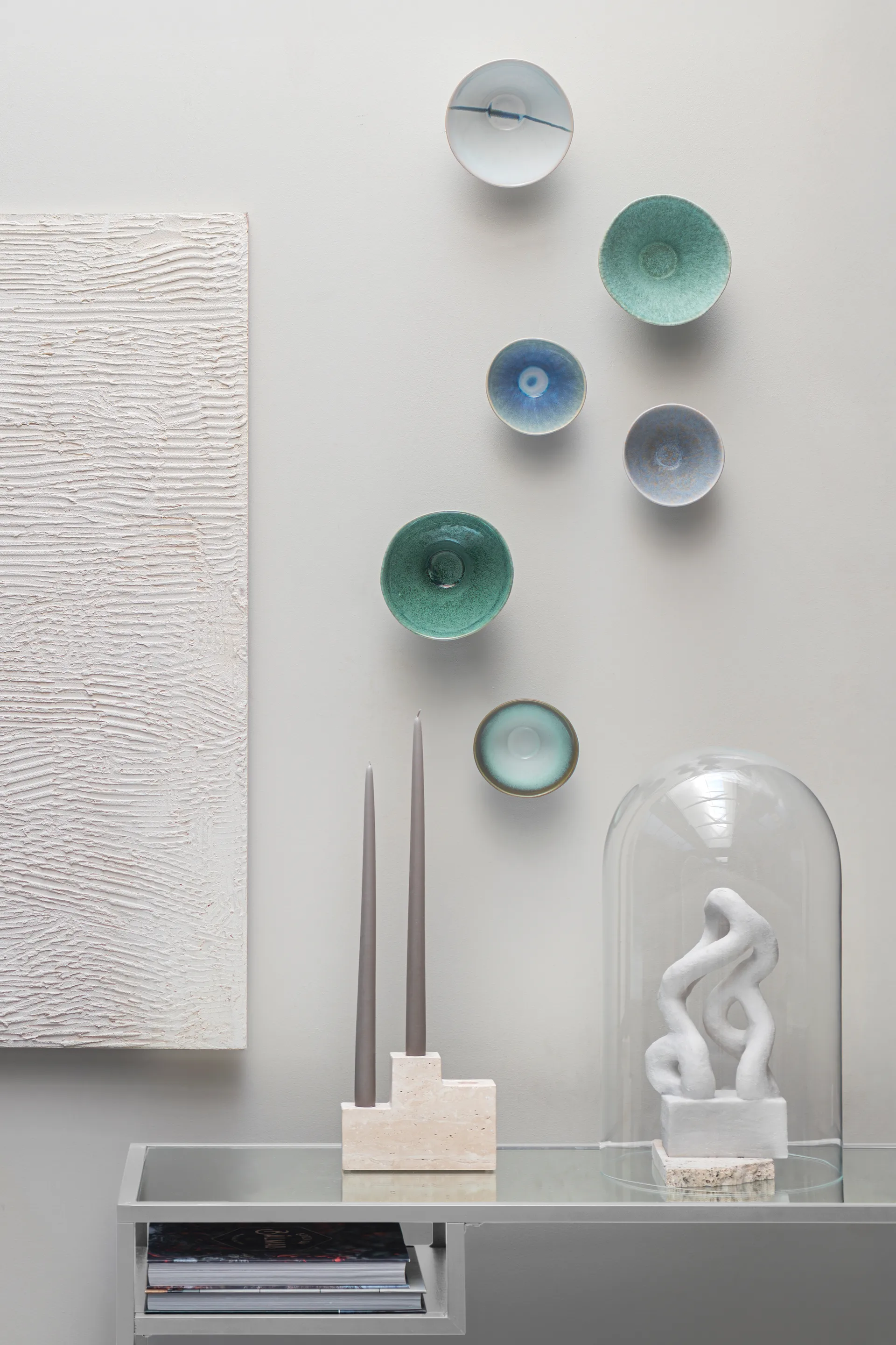 Elements μπολ medium Ø15,5 cm 3 τεμάχια, Πράσινο Mette Ditmer