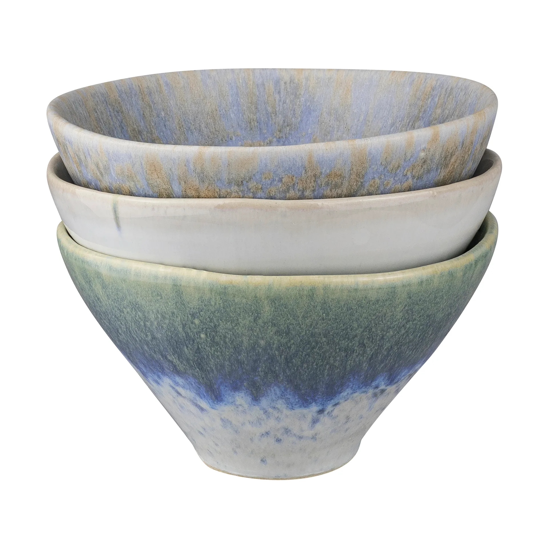 Elements μπολ small Ø12 cm 3 τεμάχια, Blue Mette Ditmer