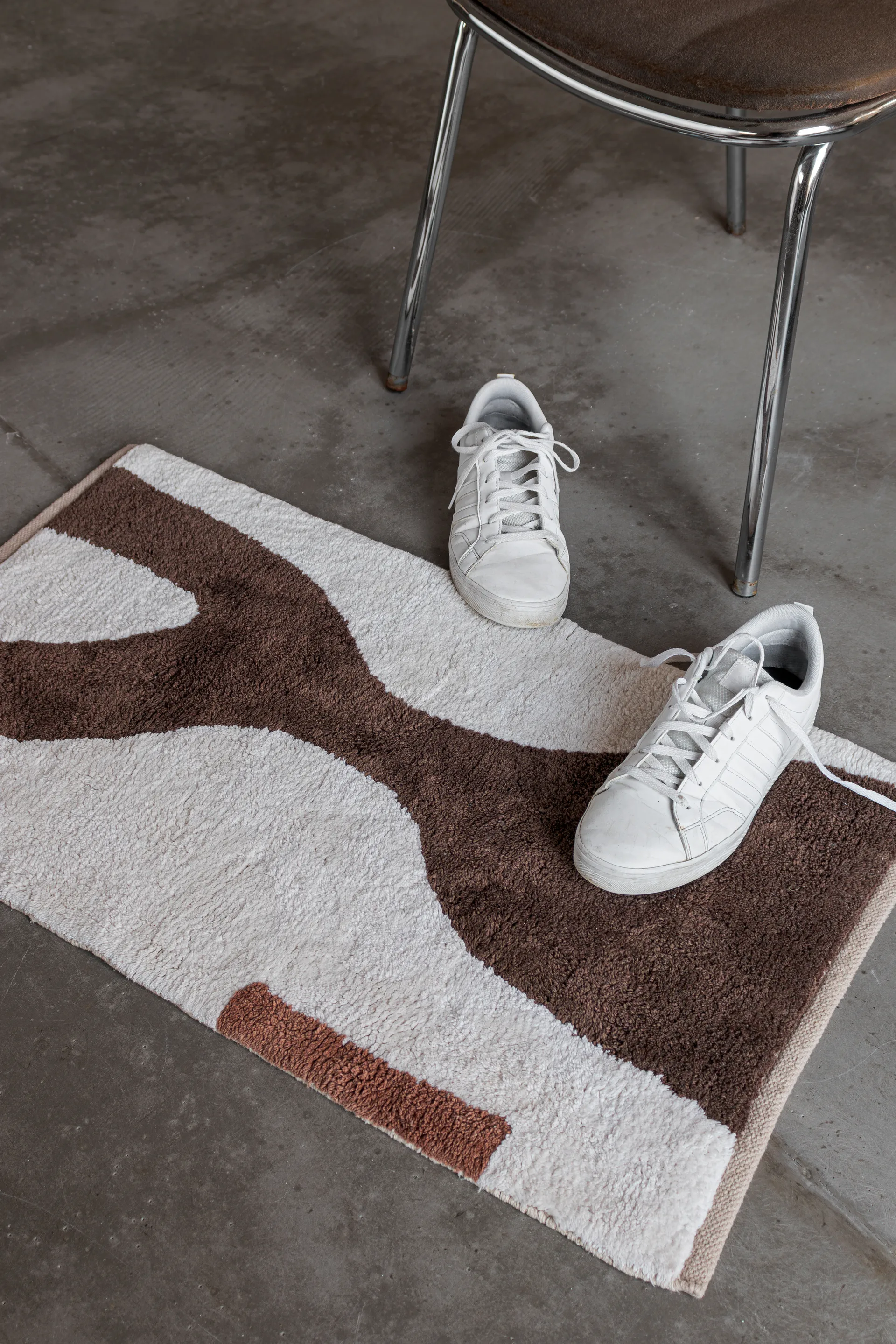 Figura χαλί, Καφέ, 50x80 cm Mette Ditmer