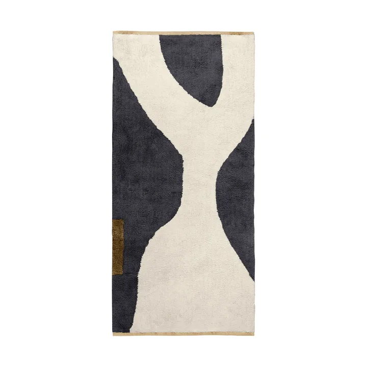 Figura χαλί - Γκρι-Μπεζ, 70x150 εκ. - Mette Ditmer