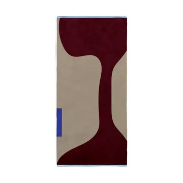 Figura χαλί - Red-Beige, 70x150 εκ. - Mette Ditmer