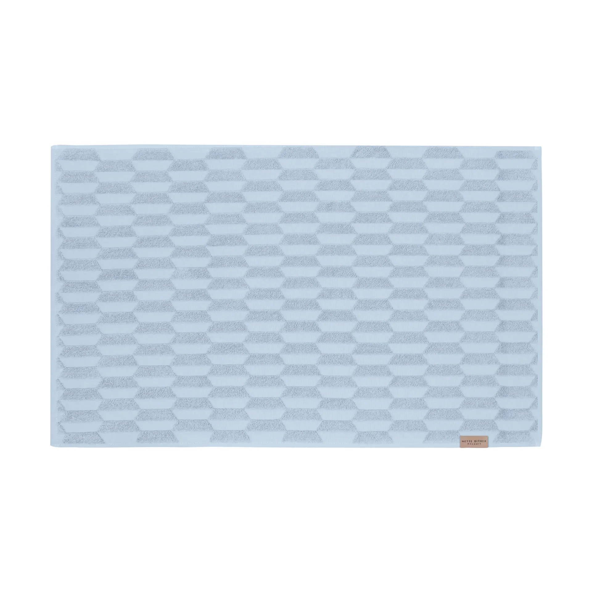 Geo χαλάκι μπάνιου 50x80 cm, Light Blue Mette Ditmer