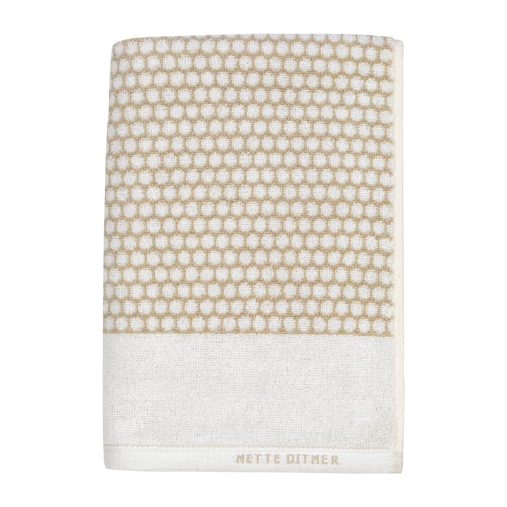 Grid πετσέτα επισκεπτών 38x60 εκ 2 τεμ - Sand-off white - Mette Ditmer