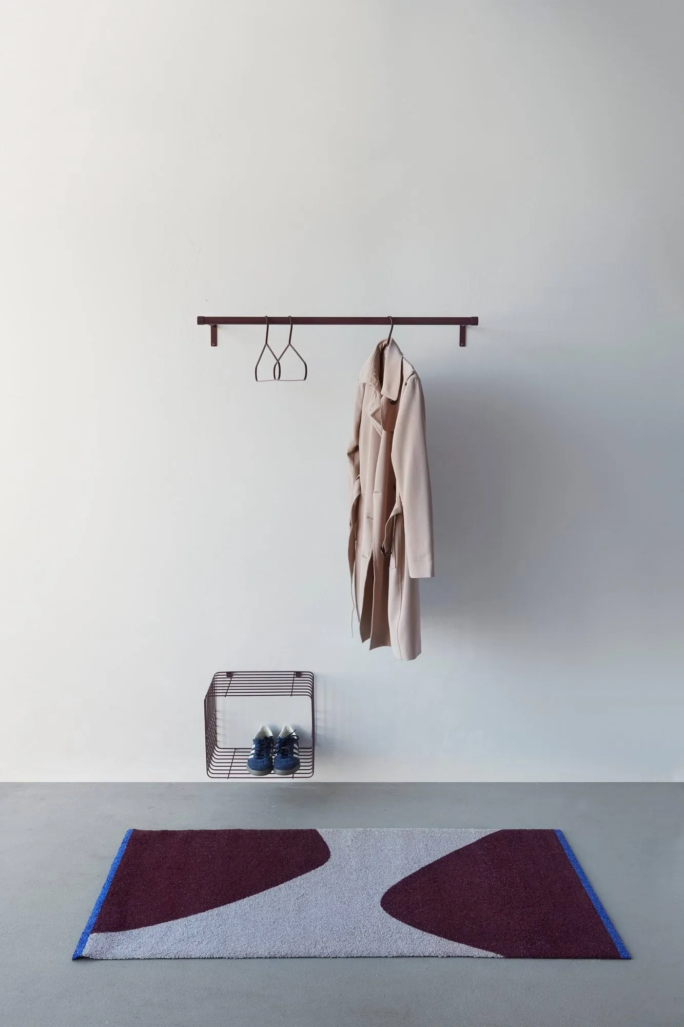 Hang-it κρεμάστρες 2-pack, Κόκκινο Mette Ditmer
