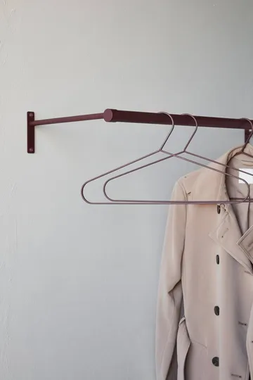 Hang-it ράγα ρούχων - Κόκκινο, 27x90x10 εκ. - Mette Ditmer