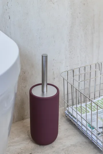 Lotus play βούρτσα τουαλέτας, συμπ. 2 κεφαλές βούρτσας τουαλέτας - Κρασί - Mette Ditmer