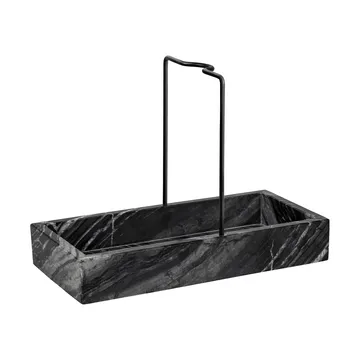 Marble οργανωτής νεροχύτη 12x23,5 εκ. - Black-grey - Mette Ditmer