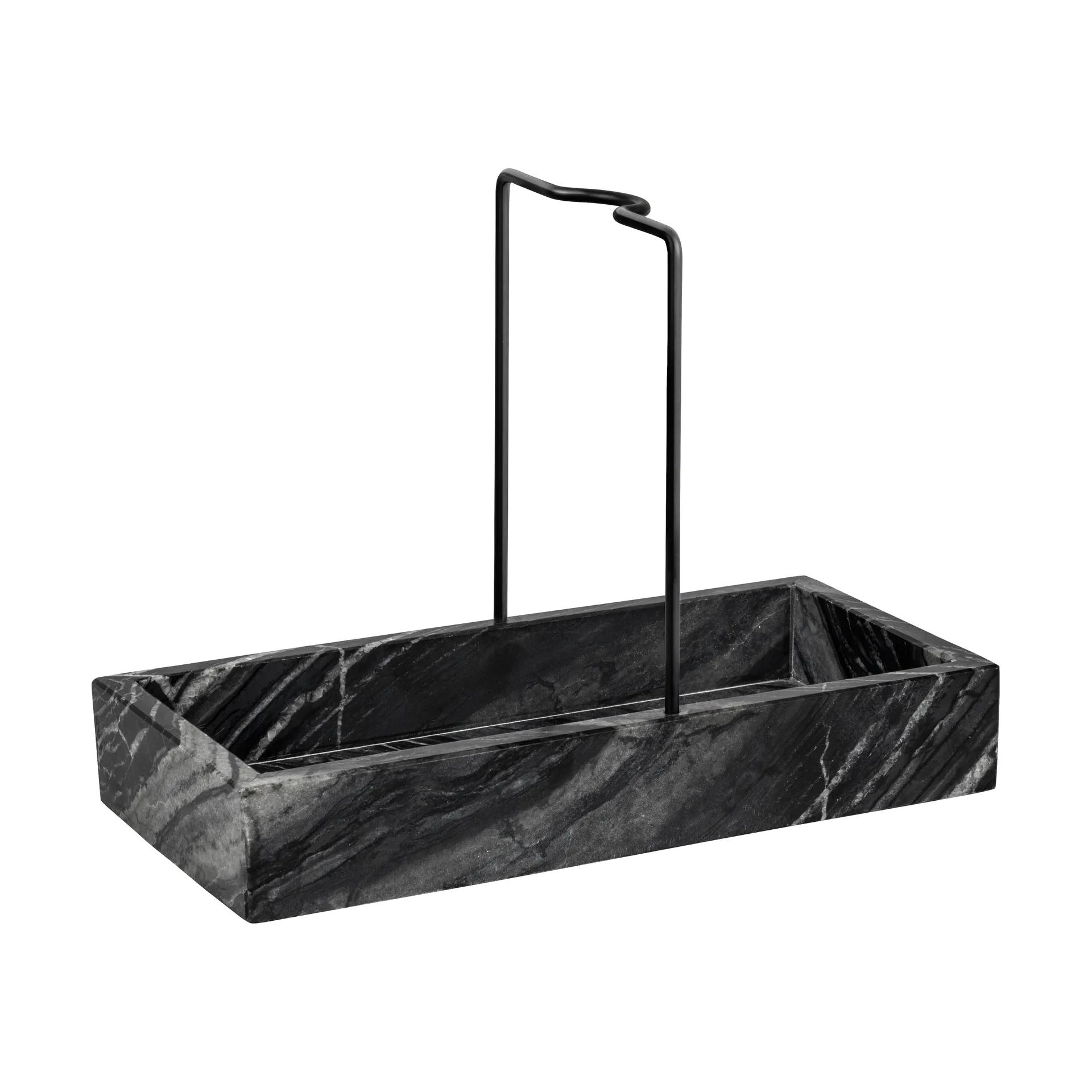Οργανωτής νεροχύτη Marble 12x23.5 cm, Black-grey Mette Ditmer