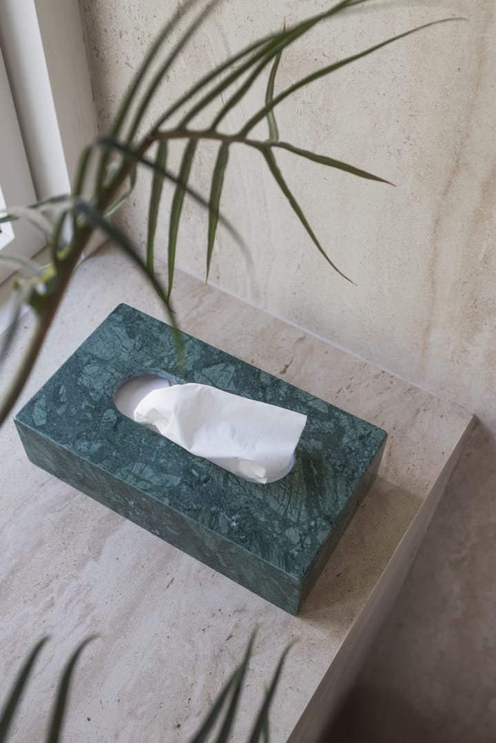 Marble κουτί για χαρτομάντηλα 14 x 25,5 εκ., Σκοτεινό δάσος Mette Ditmer