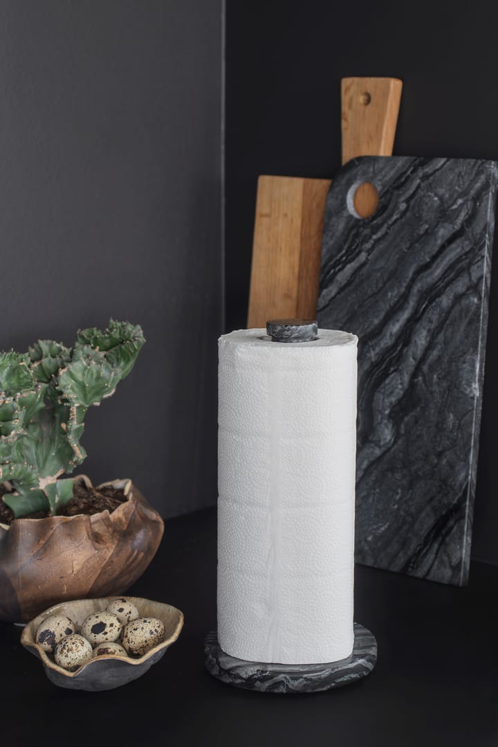 Marble βάση χαρτιού κουζίνας - Black-grey - Mette Ditmer