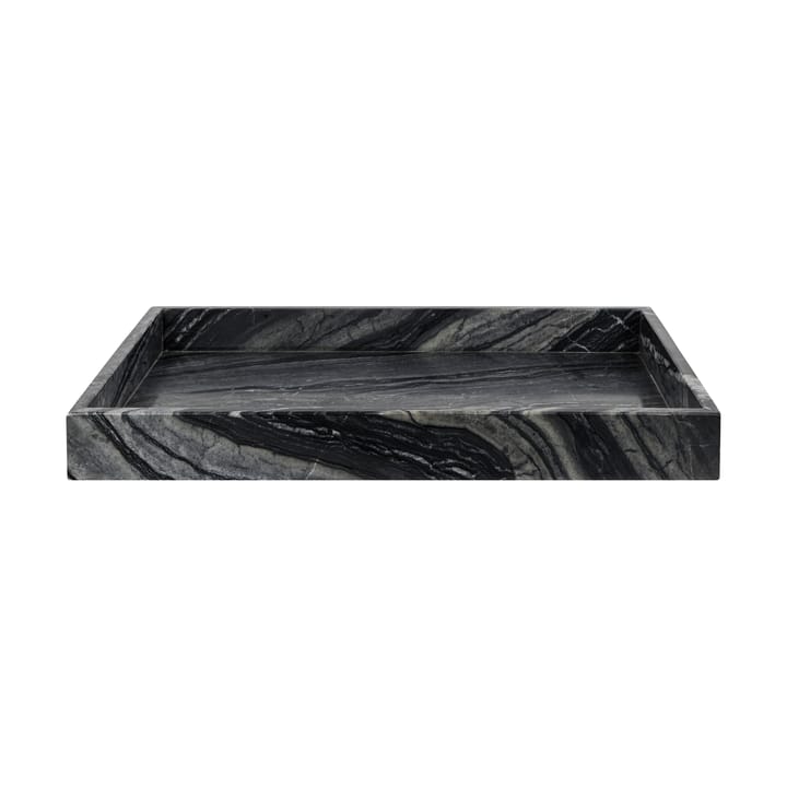 Δίσκος διακόσμησης Marble large 30x40 cm - Black-grey - Mette Ditmer