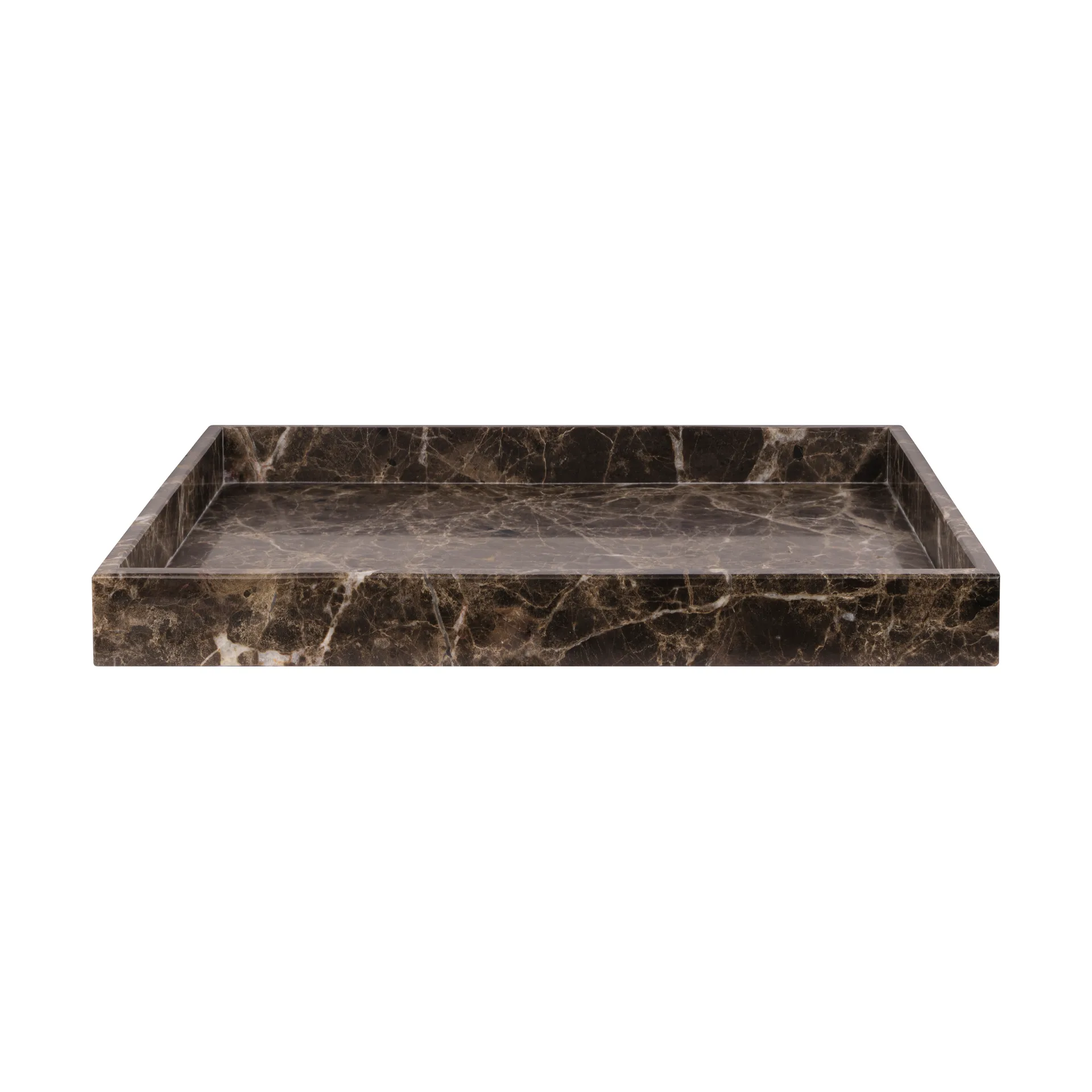 Δίσκος διακόσμησης Marble large 30x40 cm, Brown Mette Ditmer