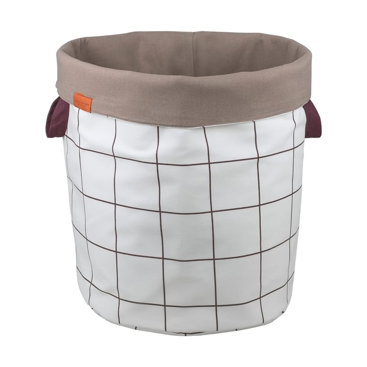 Mesh καλάθι πλυντηρίου Ø40x50 cm - Καφέ-Off-white - Mette Ditmer