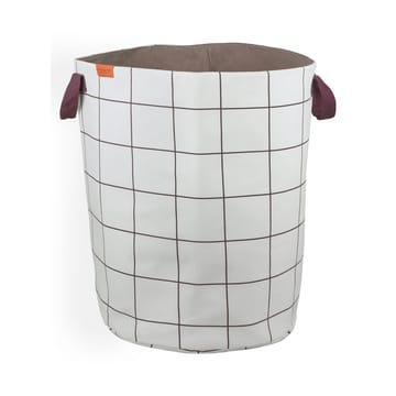 Mesh καλάθι πλυντηρίου Ø40x50 cm - Καφέ-Off-white - Mette Ditmer