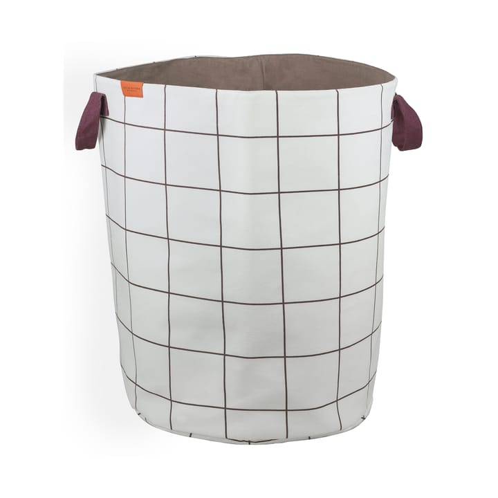 Mesh καλάθι πλυντηρίου Ø40x50 cm, Καφέ-Off-white Mette Ditmer
