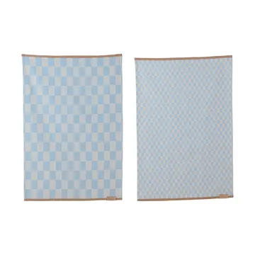 Mini-Max πετσέτες κουζίνας 2 τεμ. - Blue (μπλε), 50x70 εκ. - Mette Ditmer