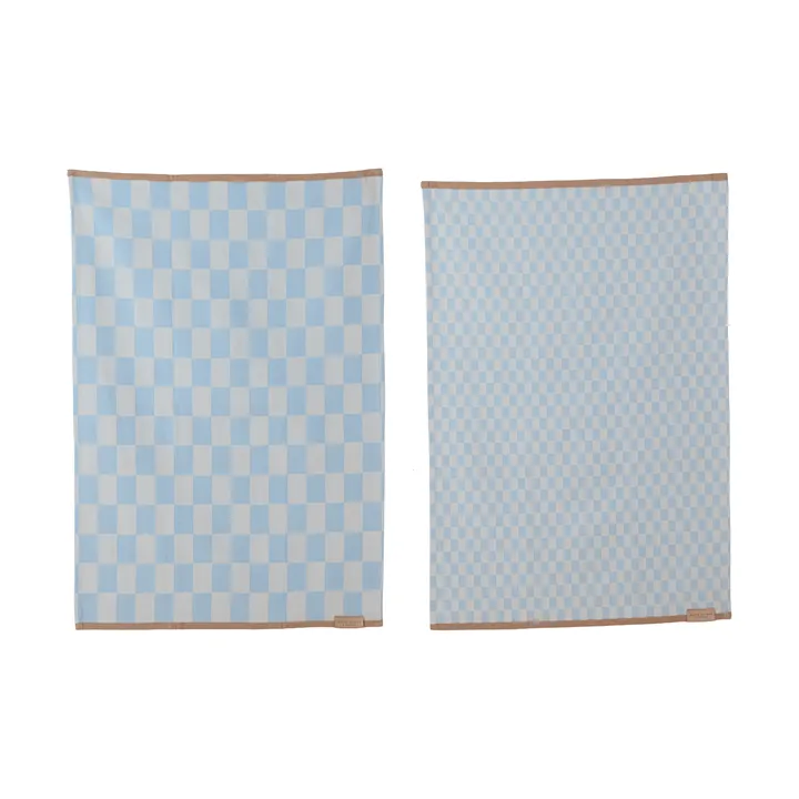 Mini-Max πετσέτες κουζίνας 2 τεμ. - Blue (μπλε), 50x70 εκ. - Mette Ditmer