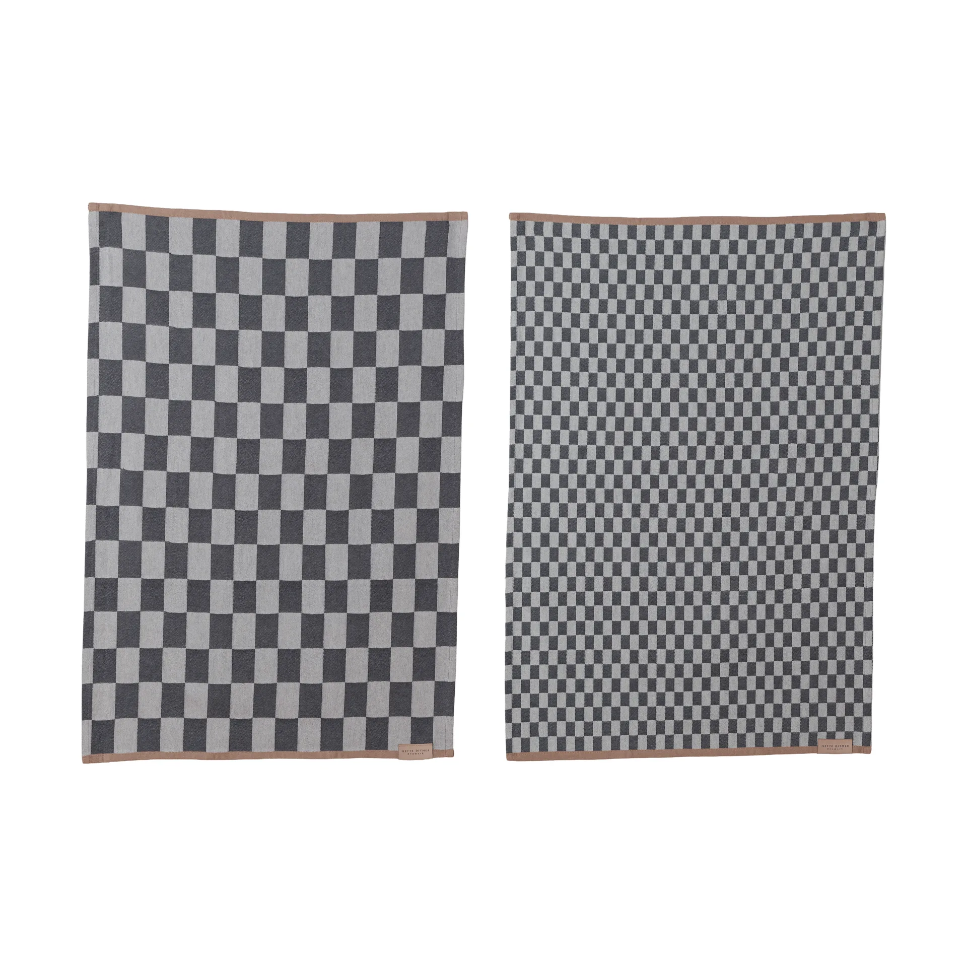 Mini-Max πετσέτες κουζίνας 2 τεμ., Gray (γκρι), 50x70 εκ. Mette Ditmer