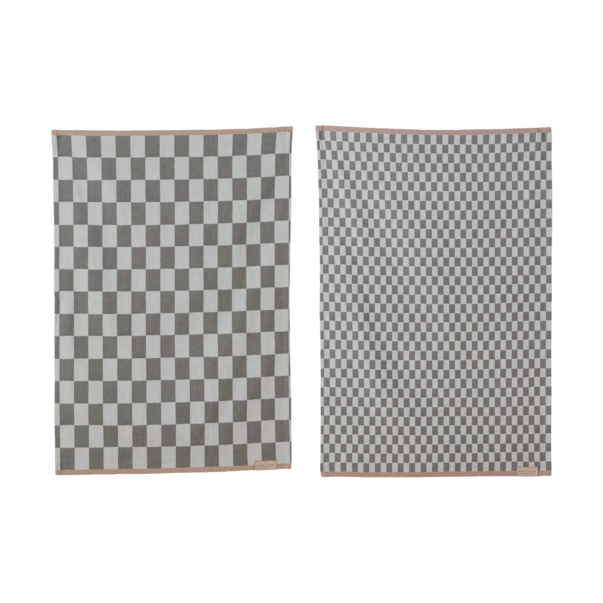 Mini-Max πετσέτες κουζίνας 2 τεμ., Gray (γκρι), 50x70 εκ. Mette Ditmer