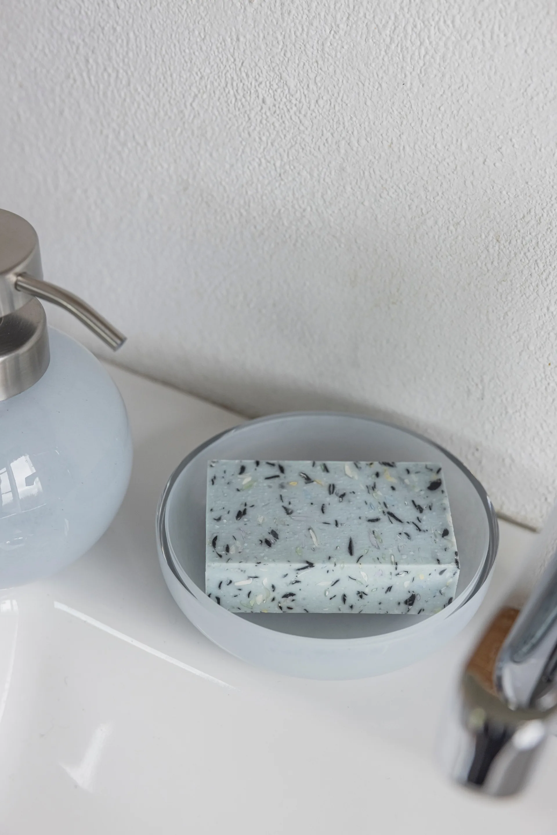 Opal σαπουνοθήκη, Light blue Mette Ditmer