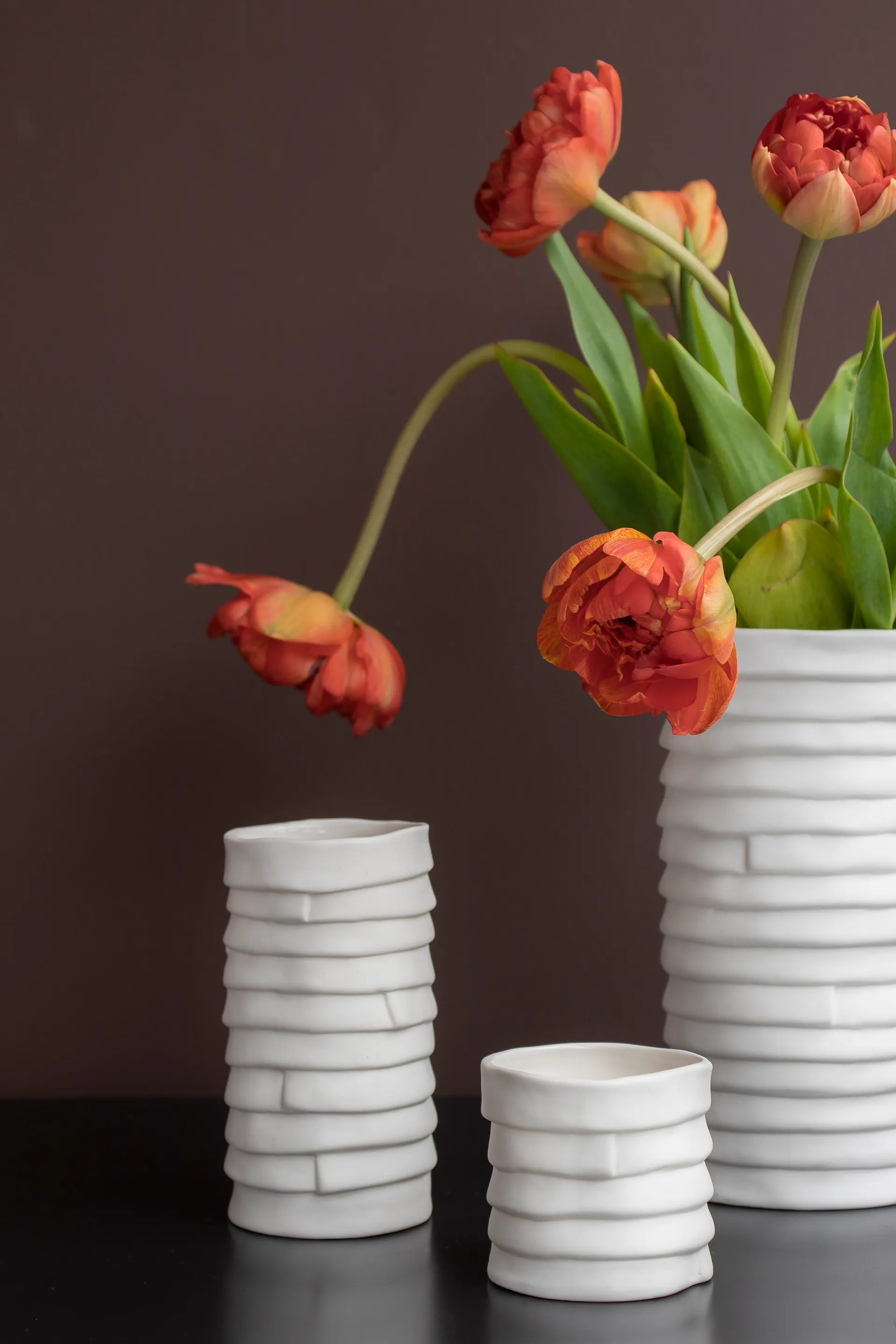 Φωτιστικό κεριού Ribbon Ø7 εκ., 2 τεμ., Υπόλευκο Mette Ditmer