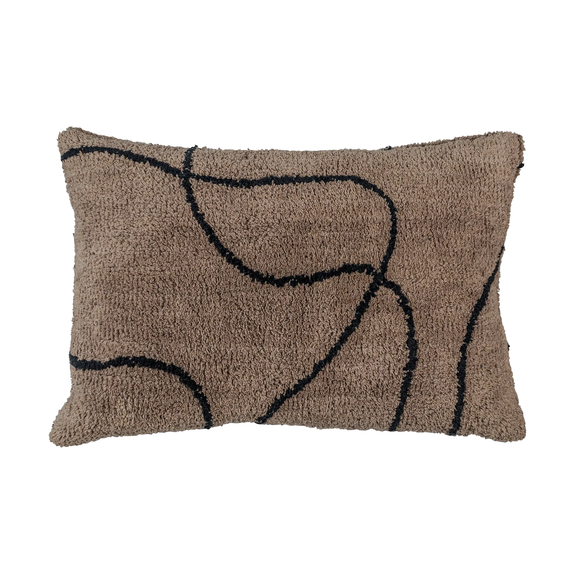 Shadow tuftat μαξιλαροθήκη 40x60 cm, Καφέ Mette Ditmer