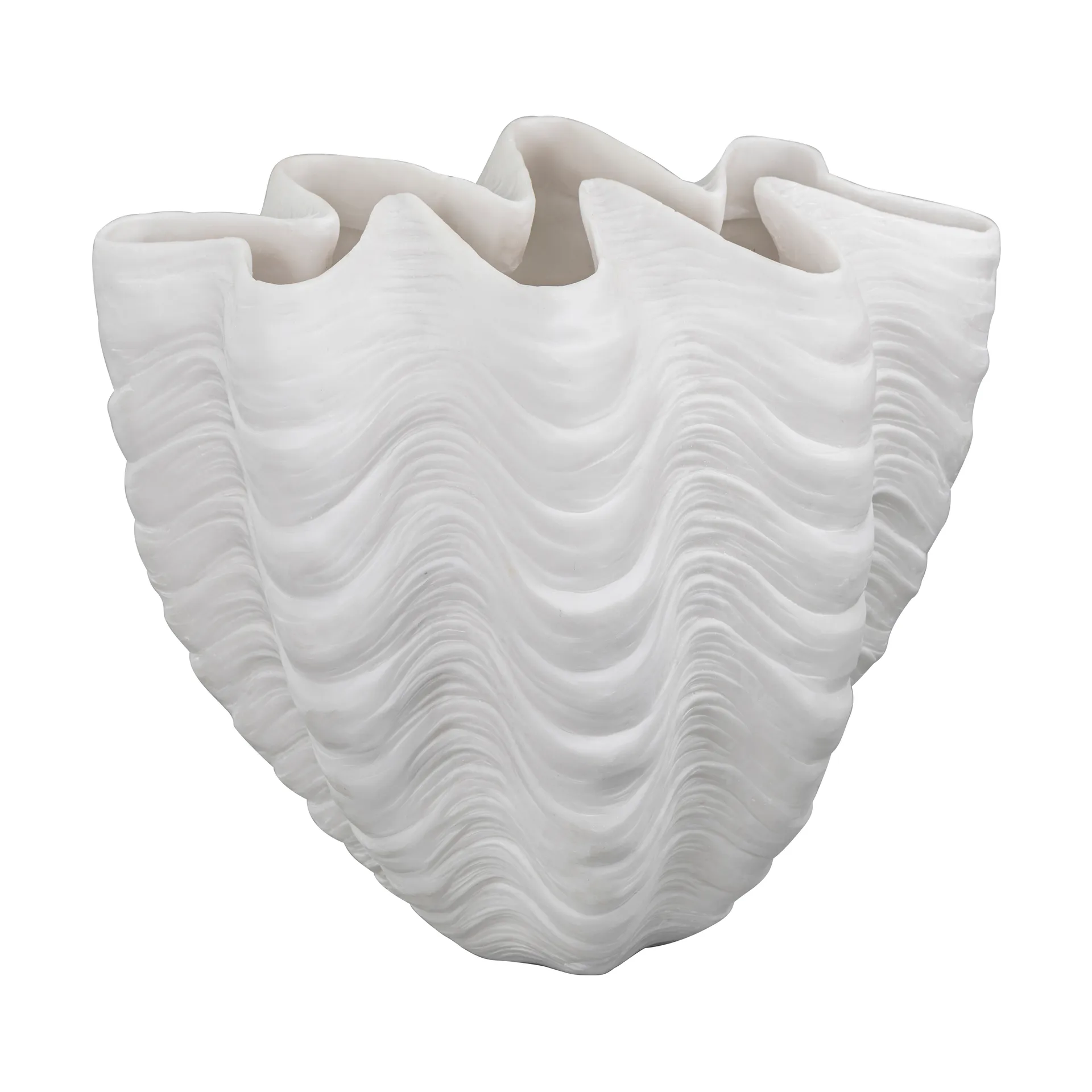 Βάζο Shell, Large, 30 cm, white Mette Ditmer