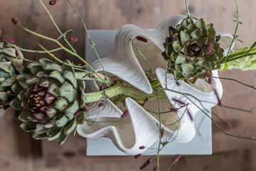 Βάζο Shell - Large, 30 cm, white - Mette Ditmer