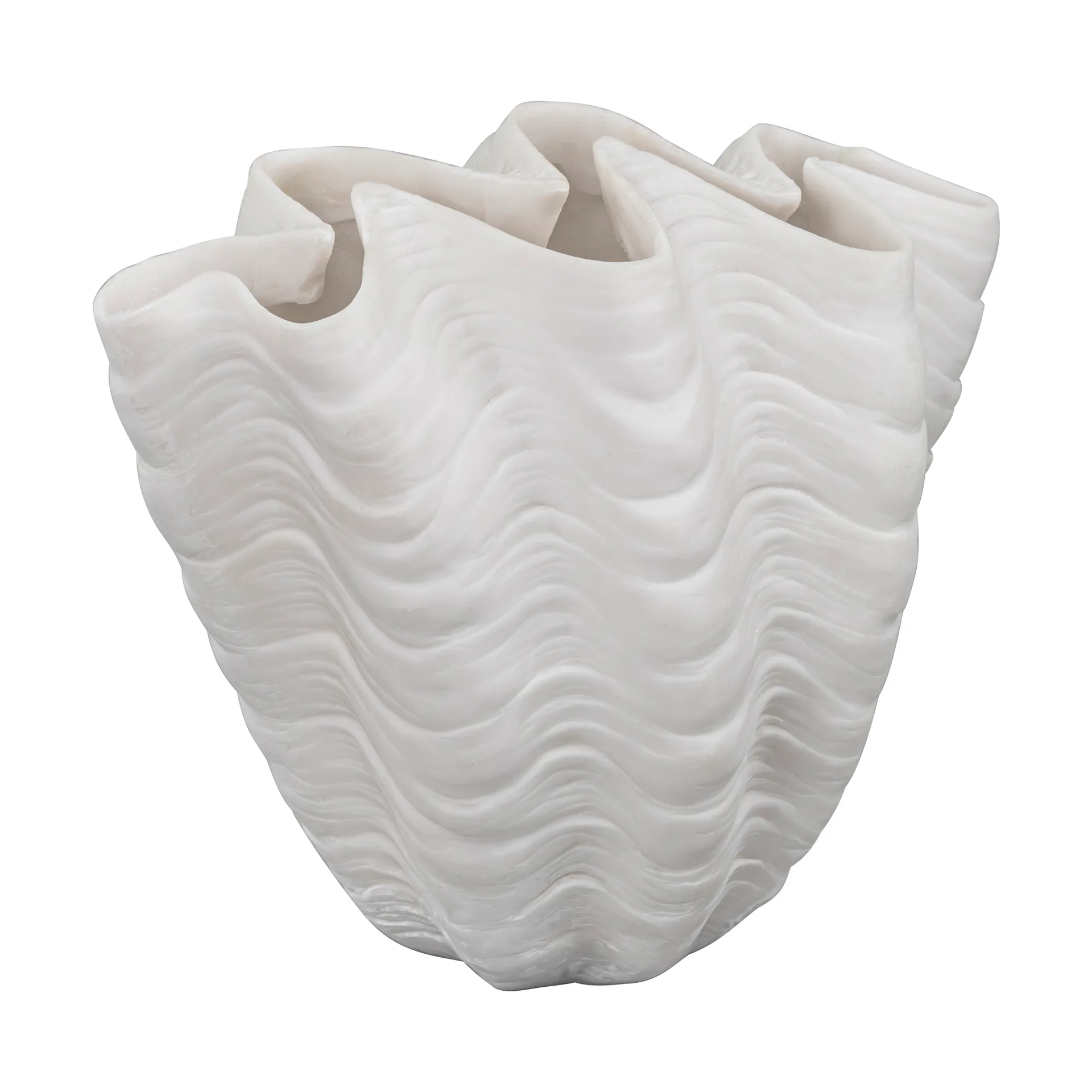 Βάζο Shell, Small, 22 cm, white Mette Ditmer