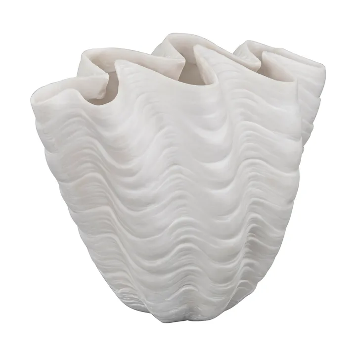 Βάζο Shell - Small, 22 cm, white - Mette Ditmer
